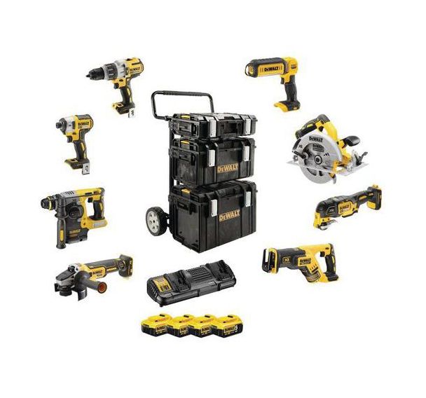 Kit Premium 8 outils gamme XR - 18V - 5Ah Li-Ion