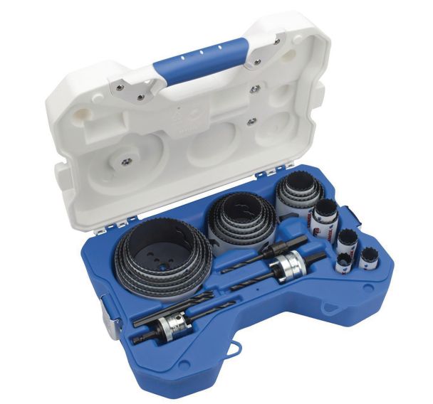 Kit Scie trépan bi-métal plombier - 26 pièces