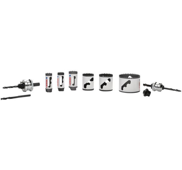 Kit Scie trépan bi-métal plombier - 9 pièces