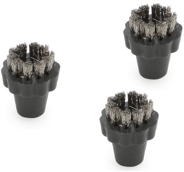 Kit brosse ronde acier fin gris - 2.863-007.0