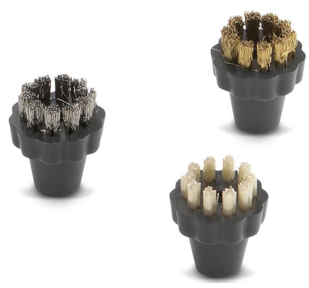 Kit brosse ronde acier fin multicouleur - 2.863-011.0