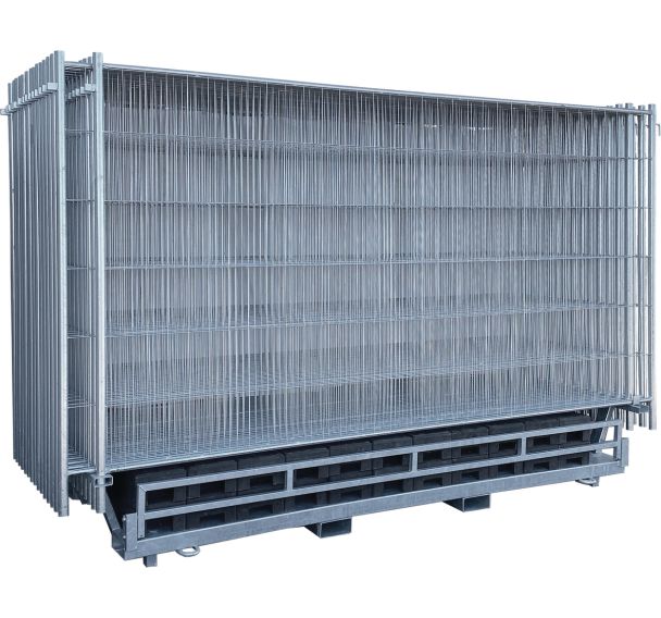 Kit clôture TWIN avec traverse de stockage et de transport