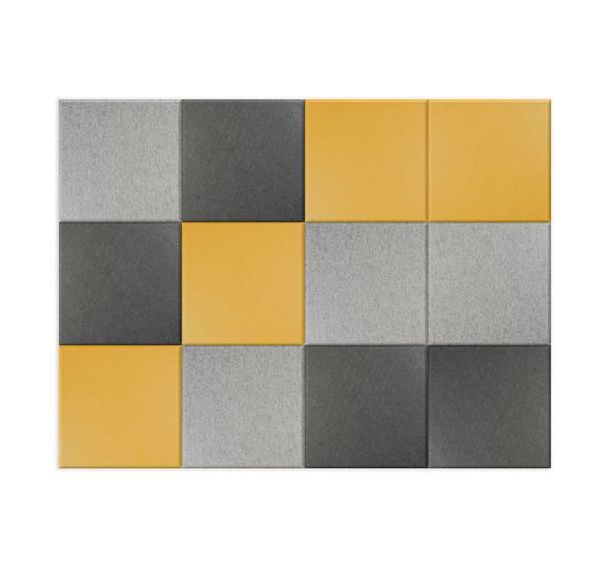 Kit combiné 12 dalles murales feutre PET acoustique- Smit Visual