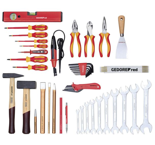 Kit d'outils pour l'électrotechnique en vrac 42 pcs.