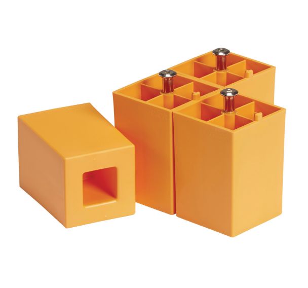 Kit de 4 pieds pour meuble Confetti
