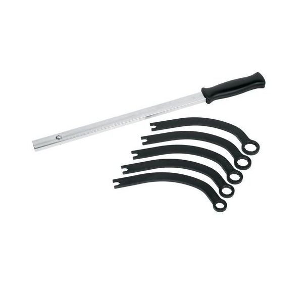 Kit de 5 clés polygonales coudées