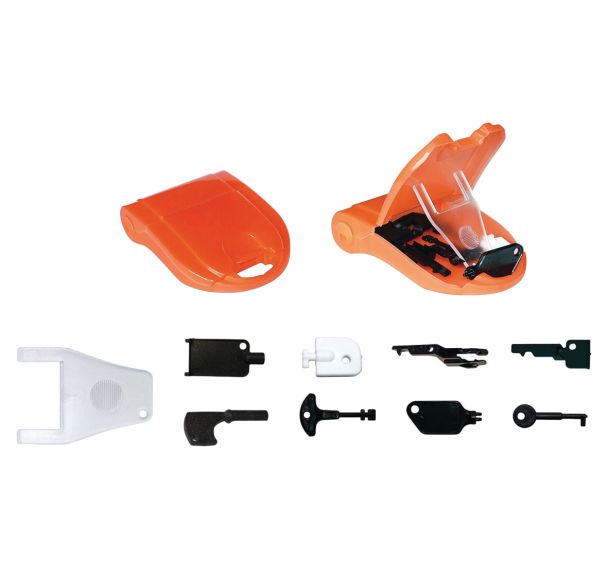 Kit de 9 clés de réarmement pour déclencheur manuel