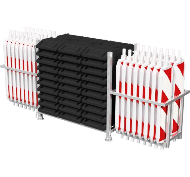 Kit de balises type Nox - film RA1/A - Deux faces - Hachuré - Schake