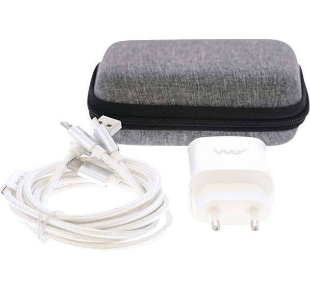 Kit de charge universel de voyage 3 en 1 Way