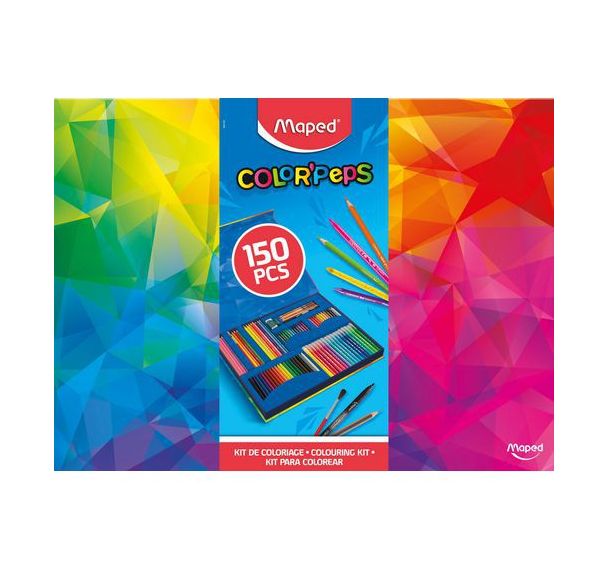 Kit de coloriage color'peps Maped 150 pièces