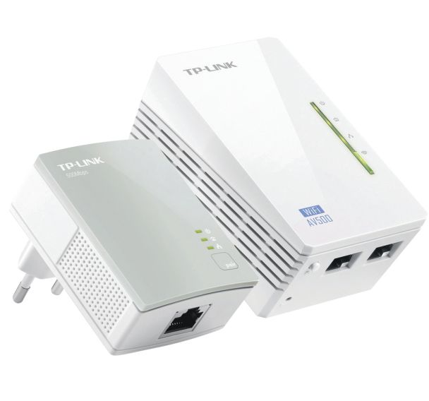 Kit de démarrage 2 CPL AV600 + WiFi N 300 Mbps - TP-LINK