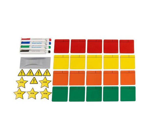 Kit de démarrage de gestion visuelle pour tableau scrum - Smit Visual