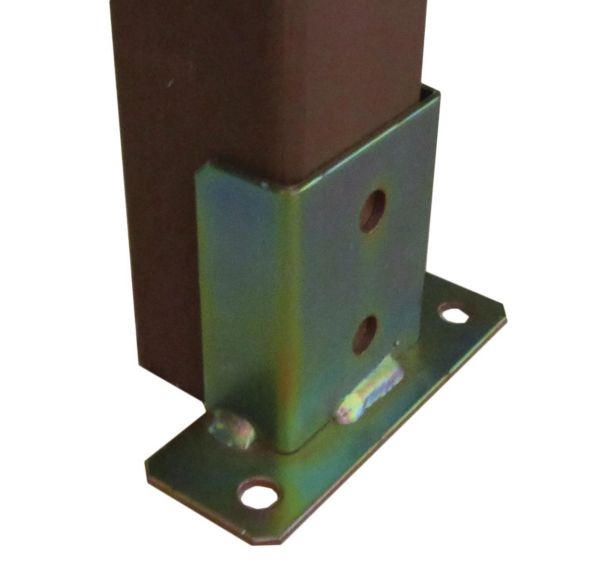 Kit de fixation platines bac à sable 3 m x 3 m