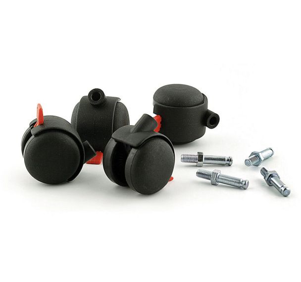 Kit de mobilité roulette pour porte-manteau et porte-manteau double accès