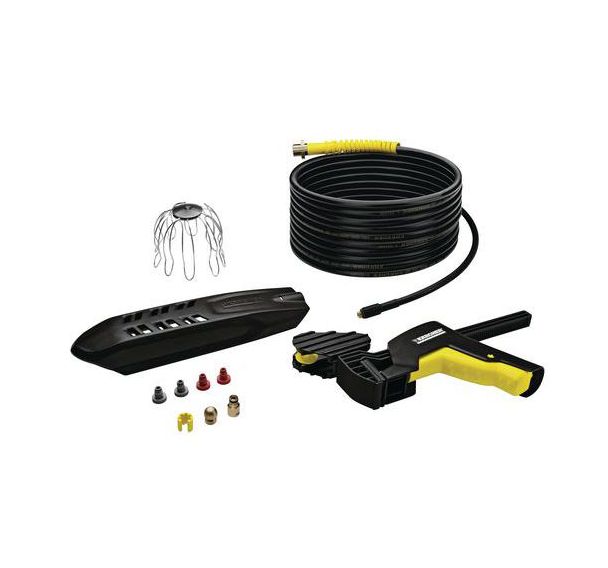 Kit de nettoyage de gouttières et canalisations