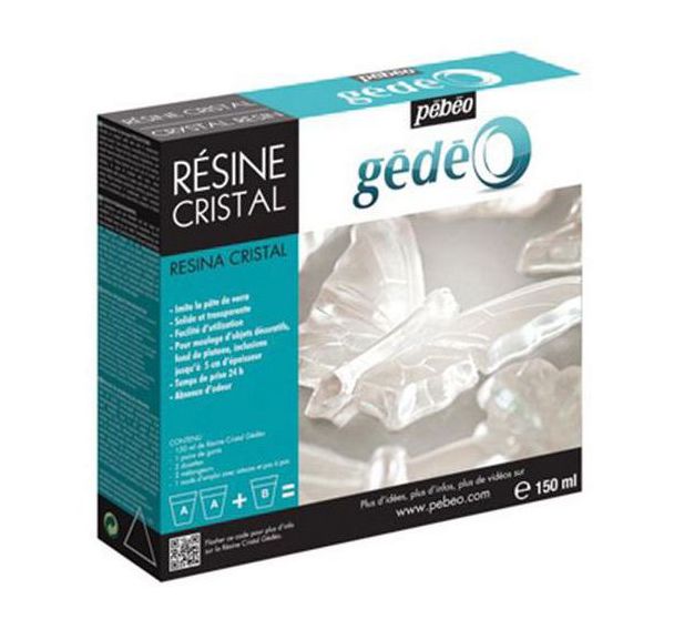 Kit de résine cristal 150 ml