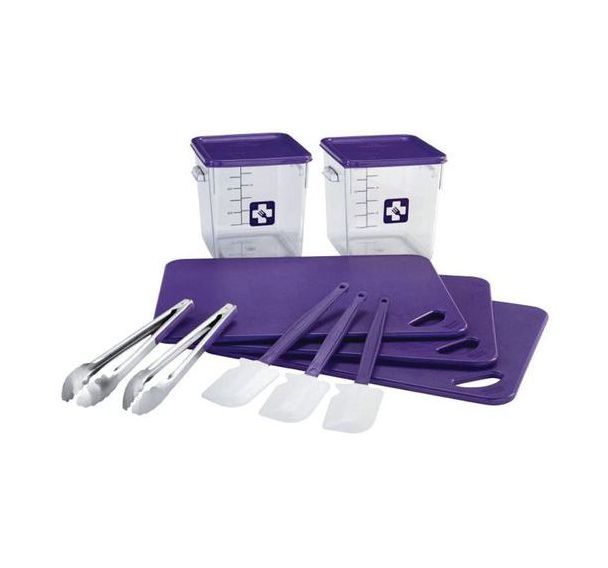 Kit de restauration 12 pièces Allergenes Rubbermaid