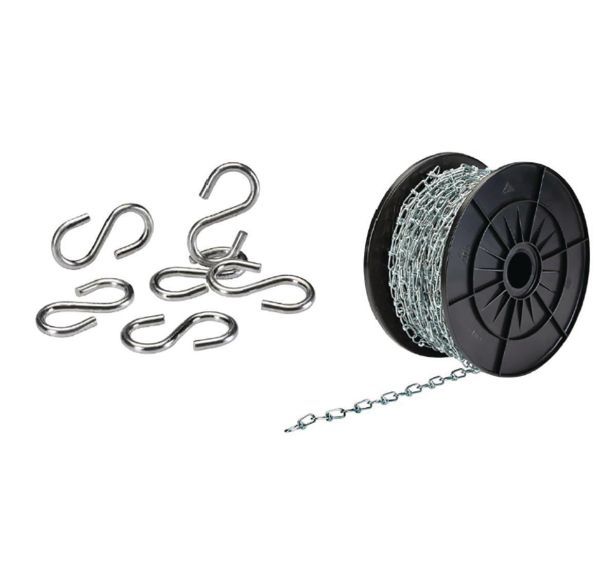 Kit de suspension chaînettes avec crochets pour miroir hémisphérique - Kaptorama