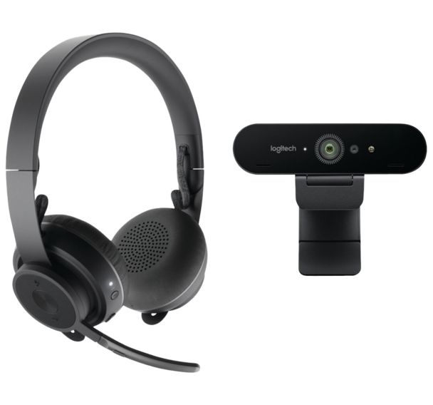 Kit de vidéoconférence avec Casque bluetooth + Webcam C925e - Logitech