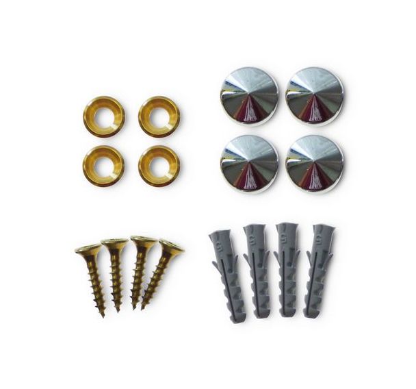 Kit de visserie pour fixation murale pour miroir EPI