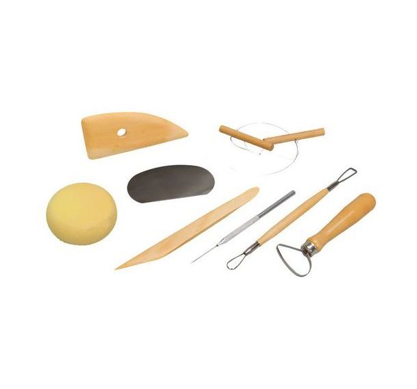 Kit du potier avec 8 outils