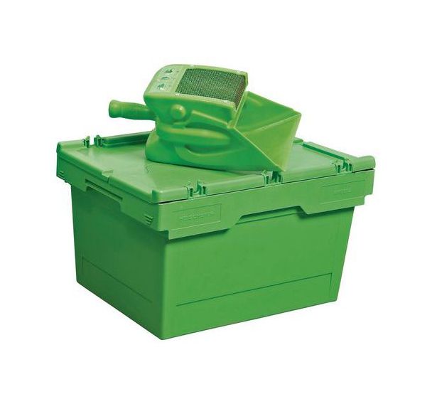Kit épandage et récupération d'absorbants - 25 litres