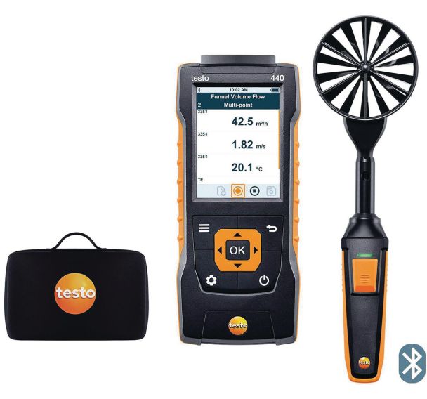 Kit hélice 100 mm avec Bluetooth® - Testo 440