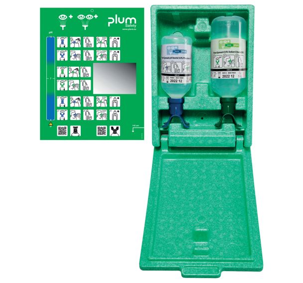 Kit lavage oculaire - Duo lave oeil 1 litre + Ph Neutral 500ml-Plum