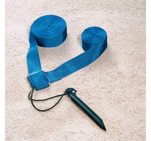 Kit lignes délimitation beach volley 8x16m réglable 9x18m