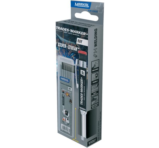 Kit marqueur à pointe téléscopique - Trades-Marker® Dry