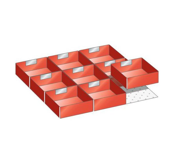 Kit matériel subdivision 27x27E (LxPxH) 459x459x75mm -Lista