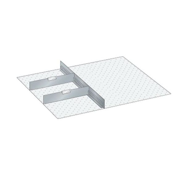 Kit matériel subdivision 36x36E (LxPxH) 612x612x300mm-lista