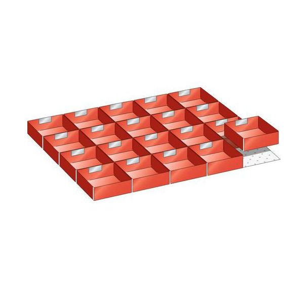 Kit matériel subdivision 45x36E (LxPxH) 765x612x50mm -Lista