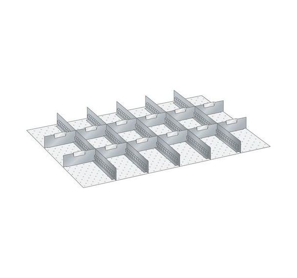 Kit matériel subdivision 54x36E (LxPxH) 918x612x300mm-Lista
