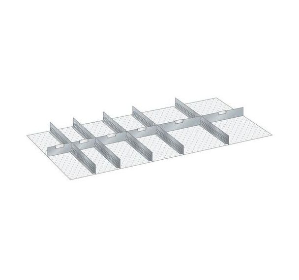 Kit matériel subdivision 78x36E (LxPxH) 1326x612x75mm-Lista
