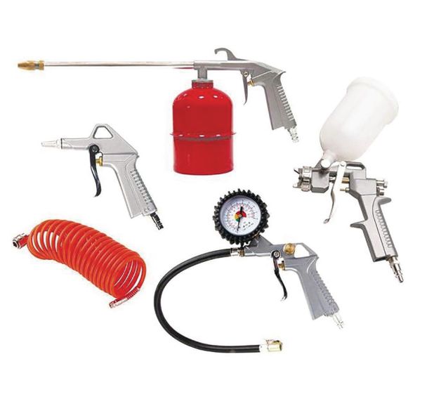 Kit outils 5 pièces pneumatiques