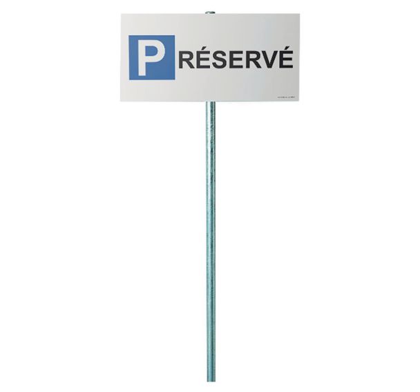 Kit panneau indication parking - parking réservé