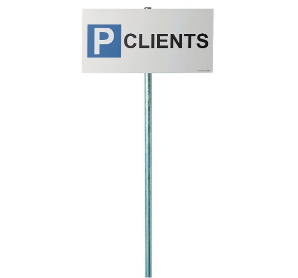 Kit panneau parking - P clients