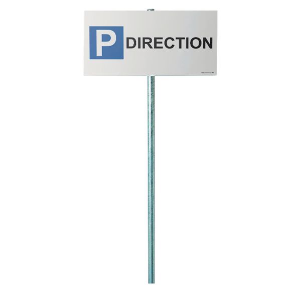 Kit panneau parking - P direction