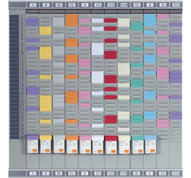 Kit planning Professional 12 colonnes 32 fentes
