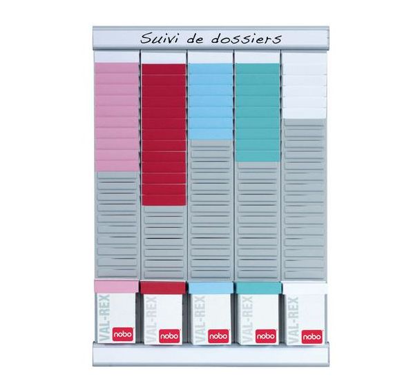 Kit planning hebdomadaire Nobo à fiches T