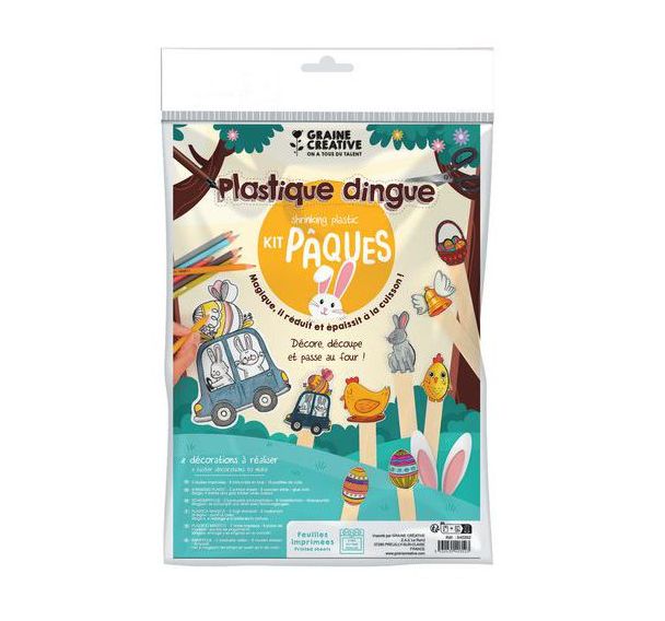 Kit plastique dingue Pâques