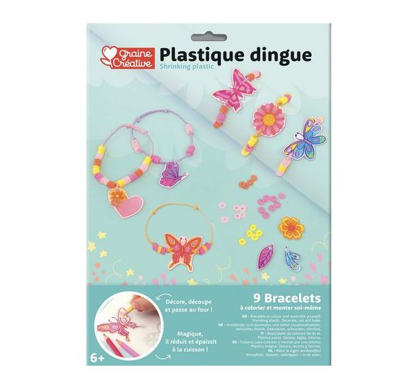 Kit plastique dingue bijoux