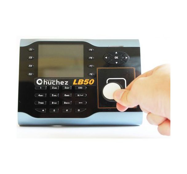 Kit pointeuse THEMIS-BOX salariés - Badges porte-clé - Huchez