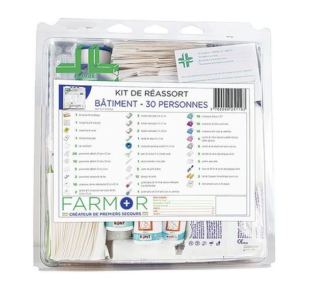 Kit pour Armoire à pharmacie Spécial Bungalow de chantier