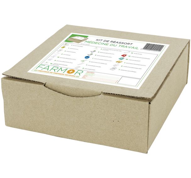 Kit pour armoire à pharmacie Médecine du travail