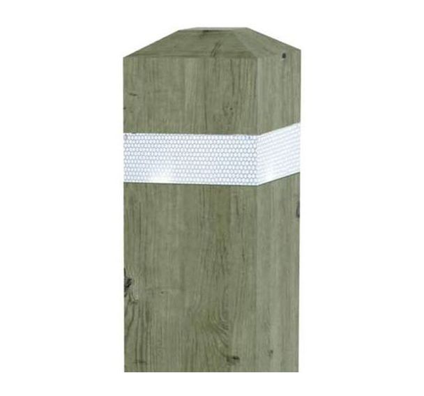Kit rétroréfléchissant pour borne carrée