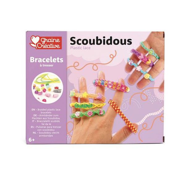 Kit scoubidous bracelets tressés