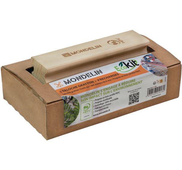 Kit taloche gratton et recharges Eco - Mondelin