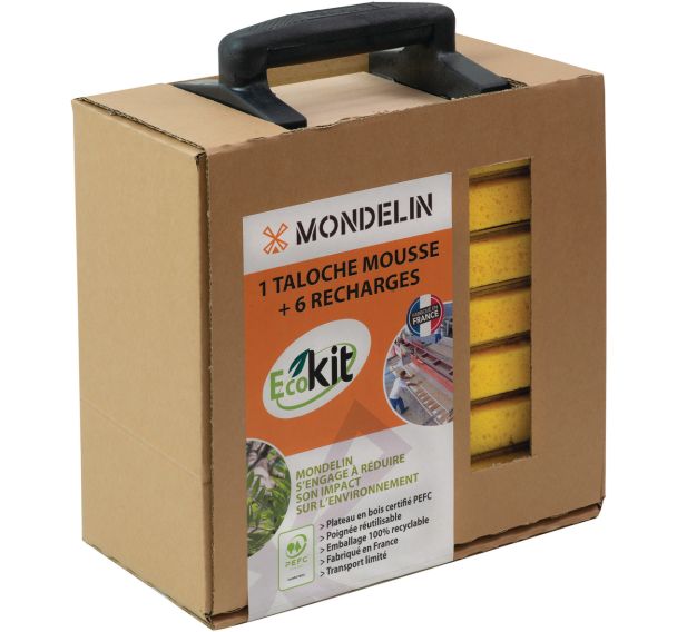 Kit taloche mousse et recharges Eco - Mondelin